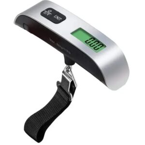 Digital Hanging Luggage Scale with LCD Display for Travel Baggage Weight Measurement