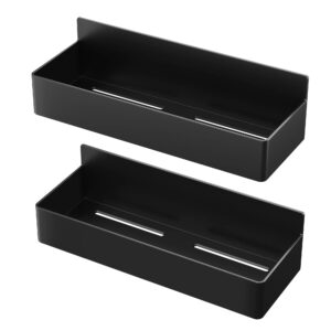 2-Tier Magnetic Kitchen Storage Shelf Rack for Refrigerator and Spice Organization
